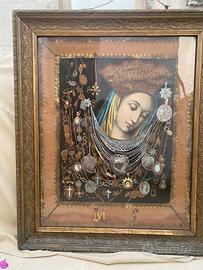 Stampa madonna ex Voto