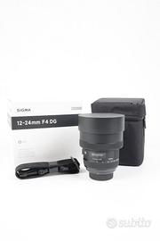 SIGMA ART 12-24 mm F4 PER NIKON - USATO GARANTITO 