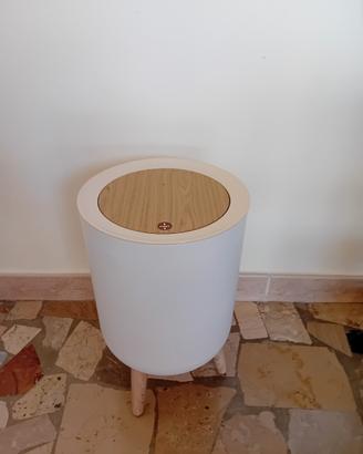 Pattumiera Bagno 7L Malmö - Effetto Legno - € 14