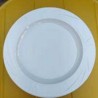 Piatto Piano Arcadia Bianco