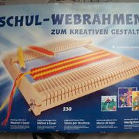 SCHUL- WEBRAHMEN  -  TELAIO A MANO