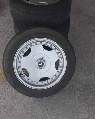 Ruote Mercedes con cerchioni invernali 