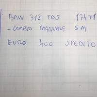 Cambio manuale 5 marce bmw 318 tds