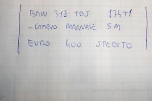 Cambio manuale 5 marce bmw 318 tds
