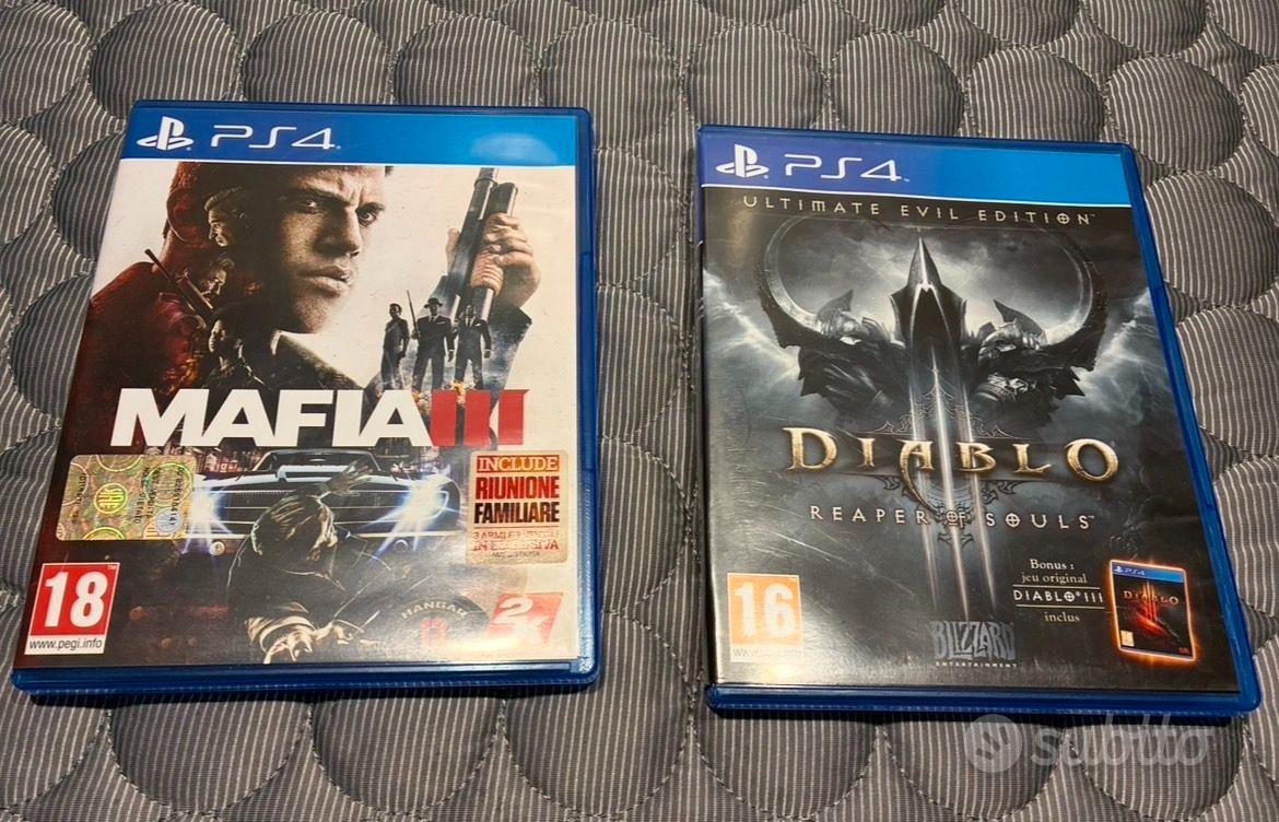 Diablo 3 Reaper Of Souls PS4/PS5 - Pacchetto Hardcore Materiali E Tastiere GR 1 Milione
