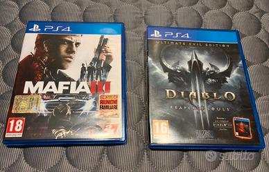 Mafia 3 + Diablo 3 per PS4