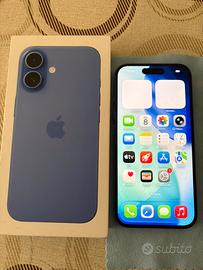 IPHONE 16 BLU ULTRAMARINE 256GB