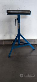 Cavalletto a rulli per barre 