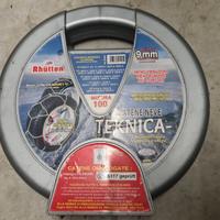 Catene neve auto Rhutten Tecnika 100 9mm MAI USATE