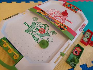 Air hockey da tavolo super mario
