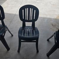 sedie in plastica per esterno