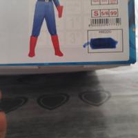 vestito capitan america 5/6 anni
