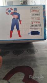 vestito capitan america 5/6 anni
