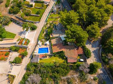 Villa in Puglia Salento con piscina vista mare