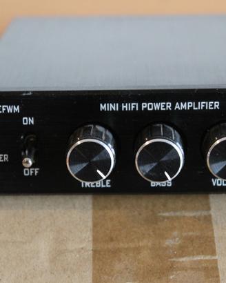 Mini Amplificatore 2 X 100 Watt
