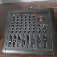 mixer fbt pe62 amplificato 200 watt gu