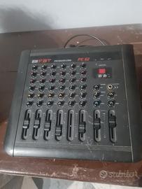 mixer fbt pe62 amplificato 200 watt gu
