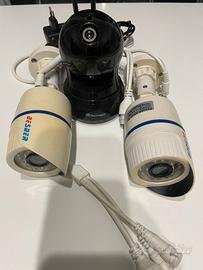 KIT videocamere IP WIFI LAN YOOSEE