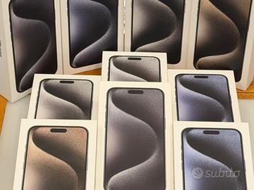 IPHONE 15 PRO MAX 256/512GB VARI COLORI E GARANZIA