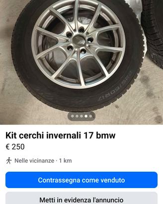 cerchi  invernali BMW x4