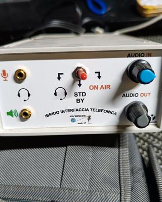 Ibrido broadcast interfaccia telefonico