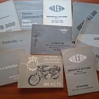 10 LIBRETTI USO E MANUTENZIONE  MOTO
