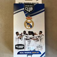 panini club real madrid 2024/2025-nuovo/sigillato