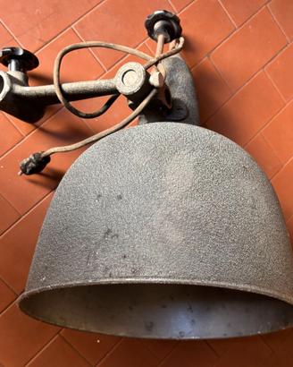 Lampada Industriale Vintage Modernariato