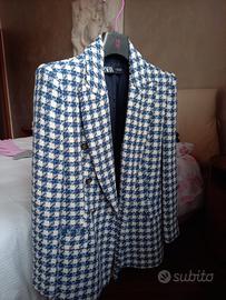 Giacca Blazer Zara pied pe poule