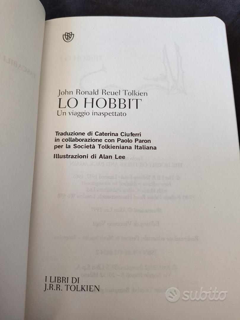 Tolkien Lo Hobbit Bompiani illustrato in pelle - Libri e Riviste In vendita  a Biella