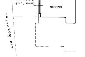Piccolo negozio con area esterna privata