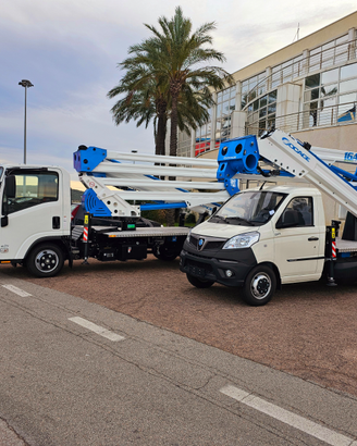 Piattaforme aeree autocarrate Socage nuove