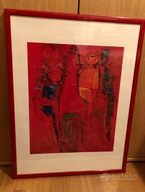 Stampa incorniciata di Marino Marini