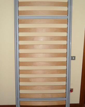 Rete con doghe in legno per letto singolo