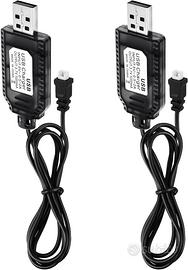 2 Cavi USB JST 1.25 per Batterie LiPo 3.7V
