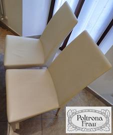 Coppia sedie Poltrona Frau modello Bina