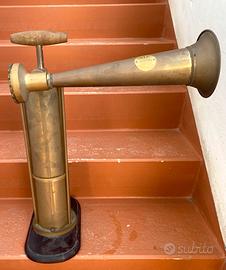 Tromba Antica Da Nave In Ottone Svedese