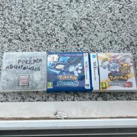 SET 3 GIOCHI POKÉMON PER NINTENDO DS / 3DS