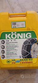 Catene da neve Koning T2 - Misura 245 per Camper