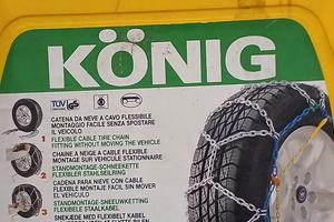 Catene da neve Koning T2 - Misura 245 per Camper