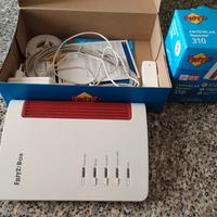 modem Fritz!Box + repetear 