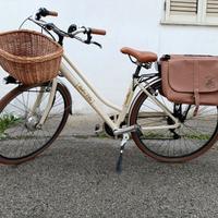 Bicicletta Elettrica Dolce Vita Donna colore Panna