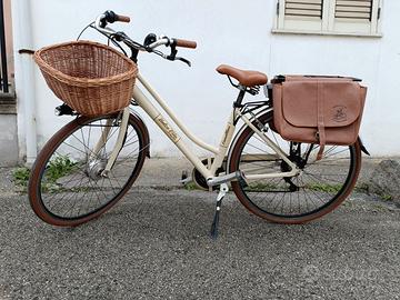 Bicicletta Elettrica Dolce Vita Donna colore Panna