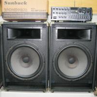 Casse Paso vintage+ampl. karoake  nuovo