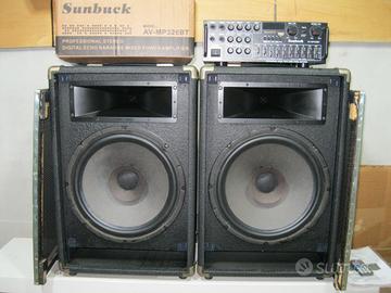 Casse Paso vintage+ampl. karoake  nuovo