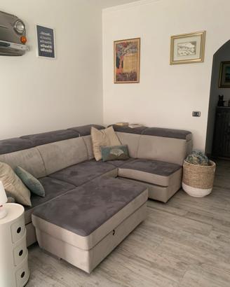 Divano letto angolare