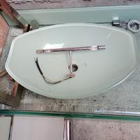 bagno completo in vetro