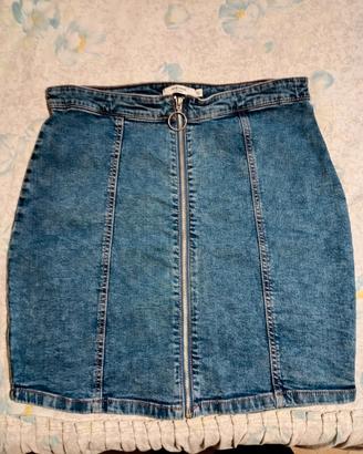 minigonna jeans calliope 