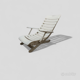 Set sedie sdraio da mare/giardino (4pezzi)