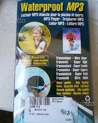 Lettore mp3 resistente all'acqua